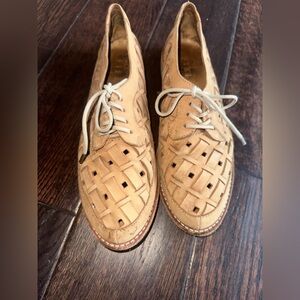 Fiel Anthropologie roti Weave Oxfords shoes